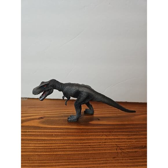 Lot Of 7 Hard Plastic Dinosaur Figurine Toys 2-6" - Picture 4 of 16